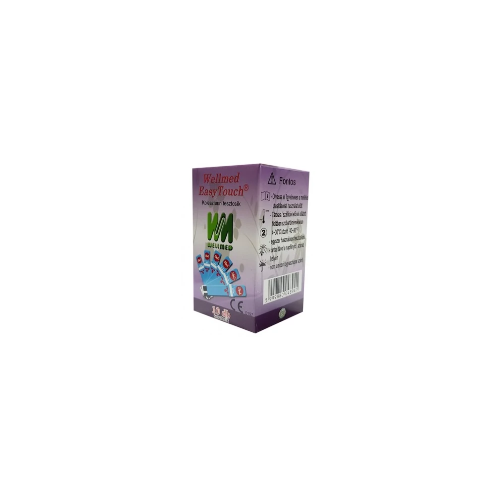 Tesztcsík Wellmed Cholesterol 