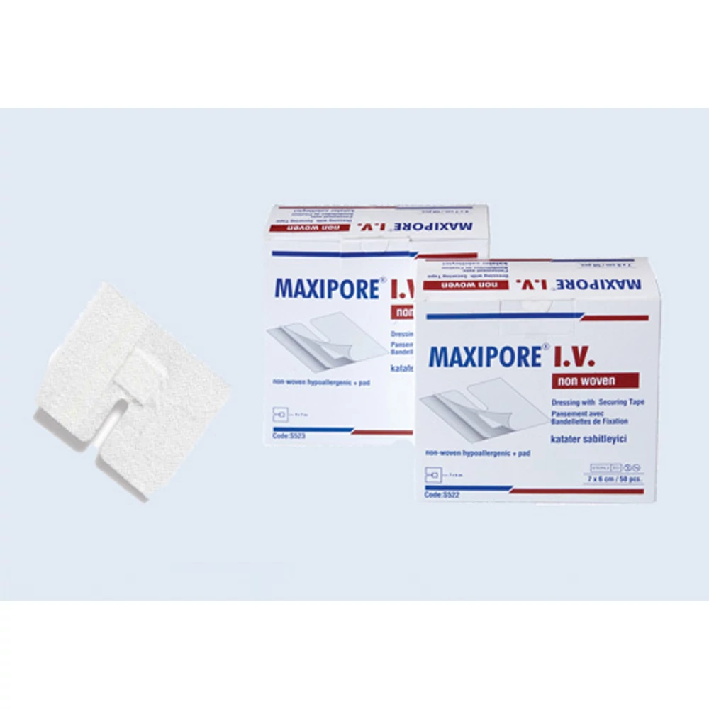 Maxipore I.V. Kanülrögzítő kötszer, tapasz