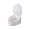 Műanyag WC magasító fedeles 10 cm
