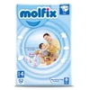 MOLFIX Tépőzáras Pelenka Jumbo (4-es 7-14 kg) - 52 db