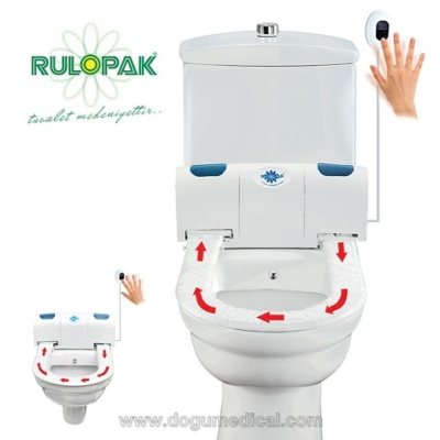 Higiénikus WC ülőke, fóliacserélővel (szenzoros)